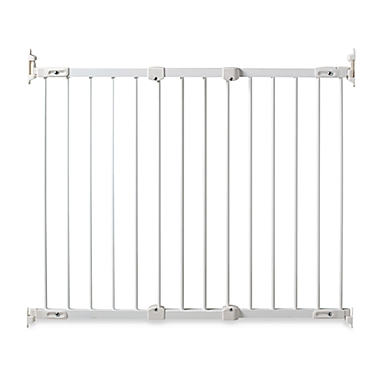 KidCo&reg; Angle Mount Safeway&reg; Gate in White. View a larger version of this product image.