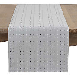 Saro Lifestyle Stitched Line 72-Inch Table Runner