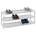 Alternate image 4 for SALT&trade; 6-Tier Fabric Shoe Rack in Grey