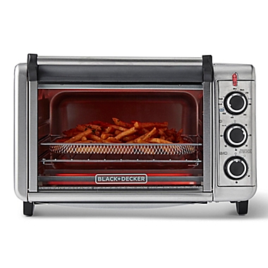 Black &amp; Decker&trade; Crisp N&#39; Bake Air Fry Toaster Oven. View a larger version of this product image.