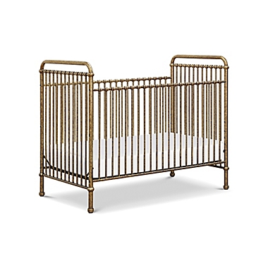 Million Dollar Baby Classic Abigail 3-in-1 Convertible Crib in Vintage Gold. View a larger version of this product image.