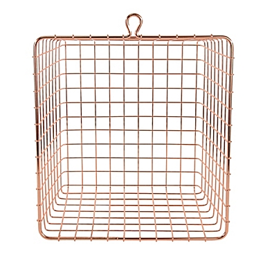 Spectrum&trade; Medium Storage Basket in Copper. View a larger version of this product image.