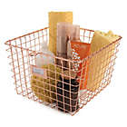 Alternate image 0 for Spectrum&trade; Medium Storage Basket in Copper