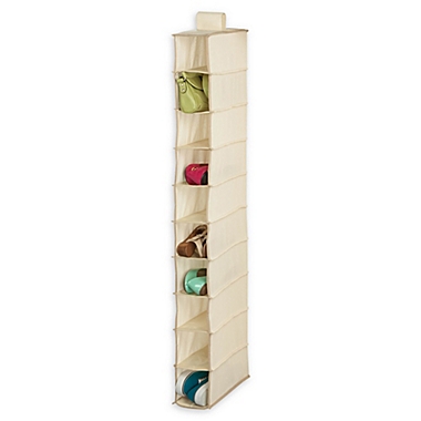 Honey-Can-Do&reg; 10-Shelf Hanging Shoe Organizer. View a larger version of this product image.
