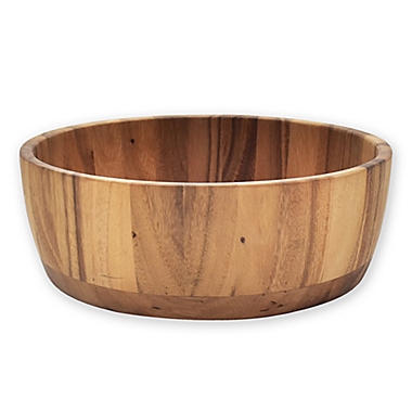 Artisanal Kitchen Supply Acacia Salad Bowl in Natural. View a larger version of this product image.