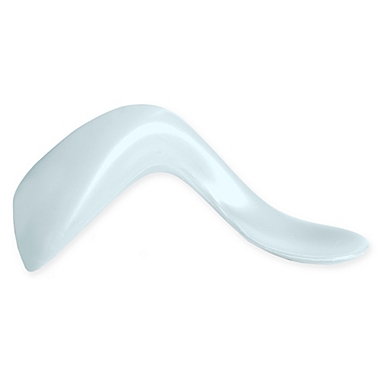Kizingo Left-Handed Toddler Spoon in Blue. View a larger version of this product image.