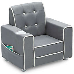 Delta Children® Chelsea Kids Upholstered Chair in Soft Grey