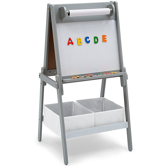 Alternate image 1 for Delta Children® Chelsea Storage Easel with Paper Roll and Magnet