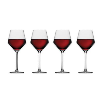 Signed New Schott Zwiesel Red Wine Glasses Set of 4 NIB 20.3 oz 