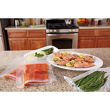 FoodSaver&reg; 11-Inch x 16-Foot 2-Pack Vacuum Packaging Rolls. View a larger version of this product image.
