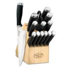 Alternate image 0 for Hampton Forge&reg; Epicure 15-Piece Soft Grip Knife Block Set in Black