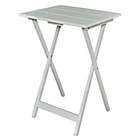 Alternate image 3 for Compass 5-Piece Tray Table Set in Light Grey