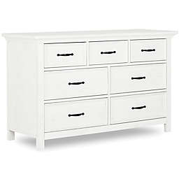 evolur™ Belmar 7-Drawer Double Dresser in Weathered White