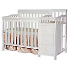 Alternate image 0 for Dream On Me Jayden 4-in-1 Mini Convertible Crib and Changer in White