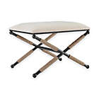 Alternate image 0 for Parker Campaign Accent Stool in Black