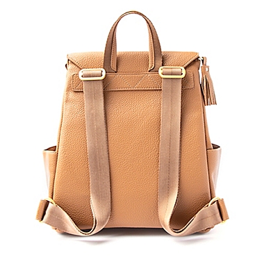 Freshly Picked Classic Mini Diaper Bag in Butterscotch. View a larger version of this product image.