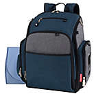 Alternate image 0 for Fisher Price&reg; Kaden Super Cooler Backpack Diaper Bag in Blue