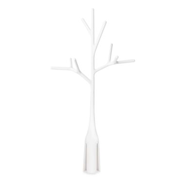 Boon Twig Grass and Lawn Countertop Drying Rack Accessory in White. View a larger version of this product image.