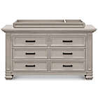 Alternate image 4 for Million Dollar Baby Classic Palermo 6-Drawer Double Dresser in Moonstone