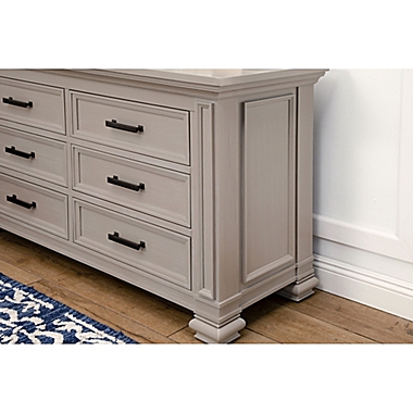 Million Dollar Baby Classic Palermo 6-Drawer Double Dresser in Moonstone. View a larger version of this product image.
