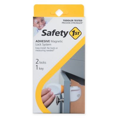 Safety 1st 2-Pack Adhesive Magnetic Locks With Key
