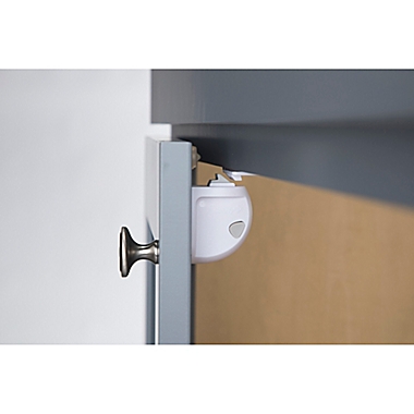 Safety 1st&reg; 4-Pack Adhesive Magnetic Locks with Key. View a larger version of this product image.