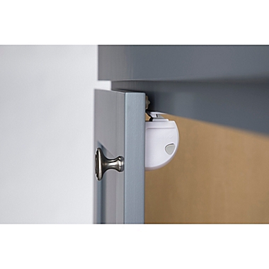 Safety 1st&reg; 4-Pack Adhesive Magnetic Locks with Key. View a larger version of this product image.