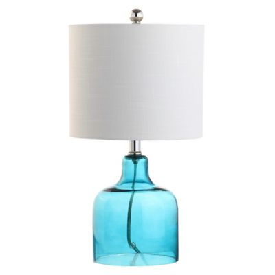 Azure 23 5 Glass Bottle Led Table Lamp, Azure Clear Glass Table Lamp
