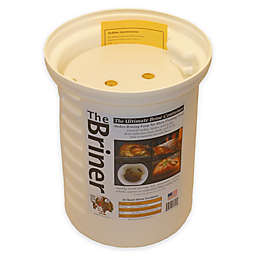 The Briner 22 qt. Ultimate Brine Container in White