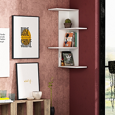 Ada Home Decor Bowcott 33-Inch Modern Wall Shelf. View a larger version of this product image.