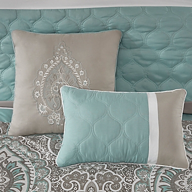 510 Design Shawnee 8-Piece King Comforter Set in Blue. View a larger version of this product image.