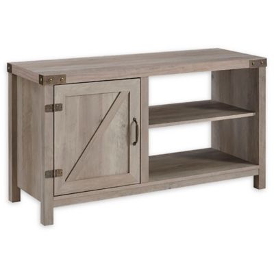 Forest Gate&trade; Wheatland 44-Inch TV Stand in Grey Wash