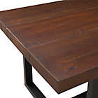 Alternate image 4 for Forest Gate&trade; 72-Inch Solid Wood Dining Table in Mahogany