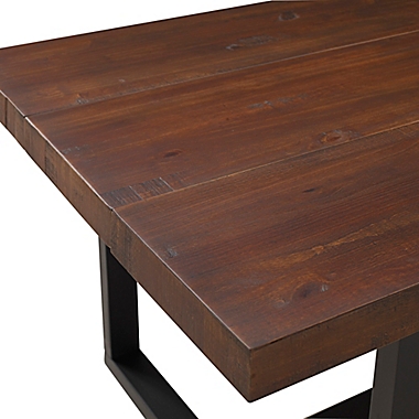 Forest Gate&trade; 72-Inch Solid Wood Dining Table in Mahogany. View a larger version of this product image.