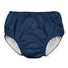 Alternate image 1 for i play.&reg; by green sprouts&reg; Size 12M Snap Swim Diaper in Navy