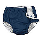 Alternate image 0 for i play.&reg; by green sprouts&reg; Size 12M Snap Swim Diaper in Navy