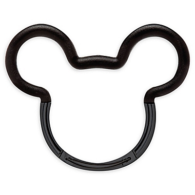 Petunia Pickle Bottom&reg; Disney&reg; Mickey Mouse Stroller Hook in Black. View a larger version of this product image.