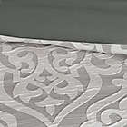 Alternate image 7 for Madison Park Odette Jacquard 8-Piece Reversible King Comforter Set in Silver