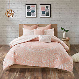Urban Habitat Larisa Full/Queen Comforter Set in Blush