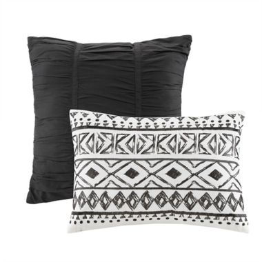 Urban Habitat Larisa 7 Piece Cotton Reversible Duvet Cover Set 