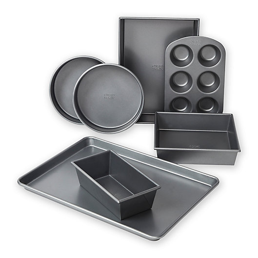 Alternate image 1 for Chicago Metallic™ Professional 7-Piece Bakeware Set with Armor-Glide Coating