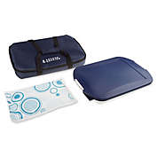 Anchor Hocking 4-Piece 3 qt. Portable Bake Dish in Navy