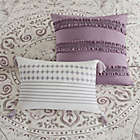 Alternate image 9 for Madison Park Elise 8-Piece Reversible Queen Comforter Set in Purple