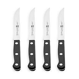 ZWILLING® Gourmet Steak Knives in Black (Set of 4)