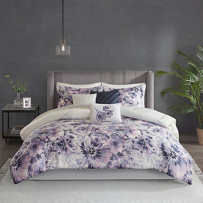 Madison Park Enza 3 Piece Duvet Cover, Bed Bath And Beyond Canada Queen Duvet Cover
