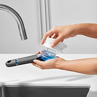 OXO Good Grips&reg; Soap Dispensing Dish Brush. View a larger version of this product image.