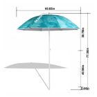 Alternate image 1 for 6-Foot Beach Umbrella in Blue