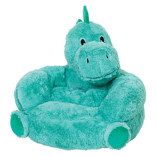 Trend Lab® Plush Dinosaur Chair Dinosaur Chair in Teal | Bed Bath 