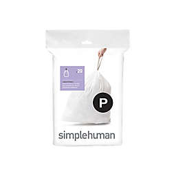 simplehuman® Code P 50-60 Liter Custom Fit Liners
