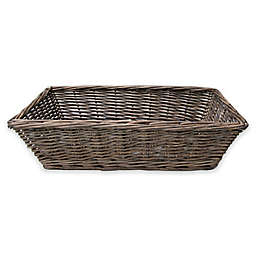 Bee & Willow™ Wicker Bread Basket in Grey